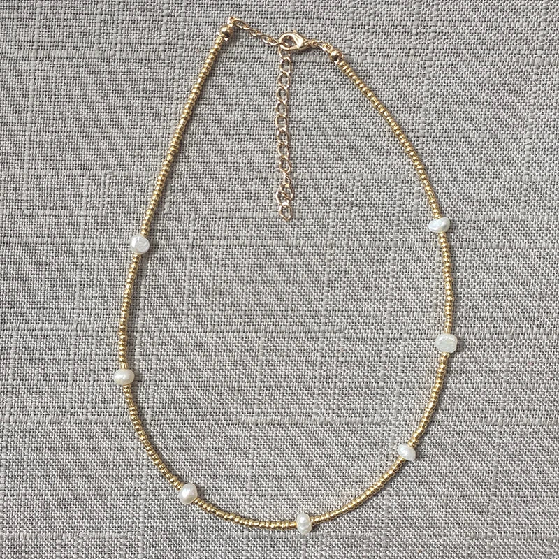 Wild Lady Beads Necklace Summer Jewelry