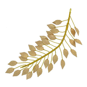 Leaf Hairpin Wedding Tiara Headpiece Bridal Hair Clip Head Jewelry