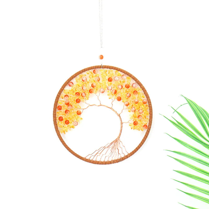 Gravel Life Tree Fortune Tree Wishing Tree Home Decoration Pendant