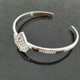 Greek Sorority Maple Leaf Rhinestone Cuff Bracelets