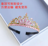 Butterfly Crown Girls Elastic Headdress Headband