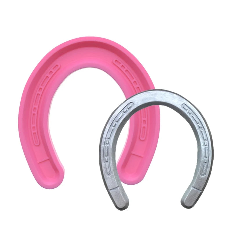 Horseshoe Shape Ornaments Epoxy Resin Mold DIY Crafts
