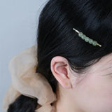 Hetian Jade Hairpins Temperament Side Clip Hair Accessories