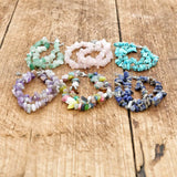 Irregular Chips Natural Stone Bracelet Double Layer Bohemia Bracelet