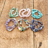 Irregular Chips Natural Stone Bracelet Double Layer Bohemia Bracelet