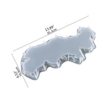Irregular Pattern Epoxy Silicone Mold Dish Resin Mold