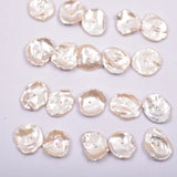 Irregular 13-15mm Freshwater Pearl Earrings
