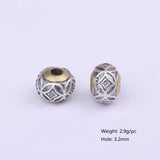 925 Silver Lucky Symbol Loose Beads DIY Jewelry Findings