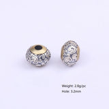 925 Silver Lucky Symbol Loose Beads DIY Jewelry Findings