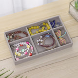 Gray Velvet Jewelry Drawer Organizer 9 Options