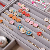 Gray Velvet Jewelry Drawer Organizer 9 Options