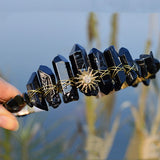 Golden Crystal Tiaras Crowns Queen Headdress Wedding Hair Accessories
