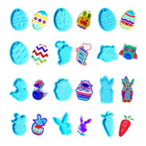 Easter Animal Charms Silicone Mold DIY Pendant Keychain Accessory