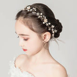 Floral Headband for Girls - Bridal Hair Accessory