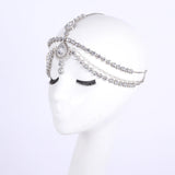 Kundan Stones Hair Chain Bridal Wedding Prom Head Chain Head Jewellery