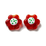Floral Lampwork Glass Beads for Jewelry Necklace Bracelet Earrings DIY