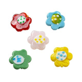 Floral Lampwork Glass Beads for Jewelry Necklace Bracelet Earrings DIY