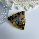 Leopard Head Brooches Acrylic Safety Pins Coat Jackets Decoration