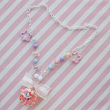 Lolita Sweet Tie Necklace Donut Accessories Love Necklace Sweet Series