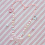 Lolita Sweet Tie Necklace Donut Accessories Love Necklace Sweet Series