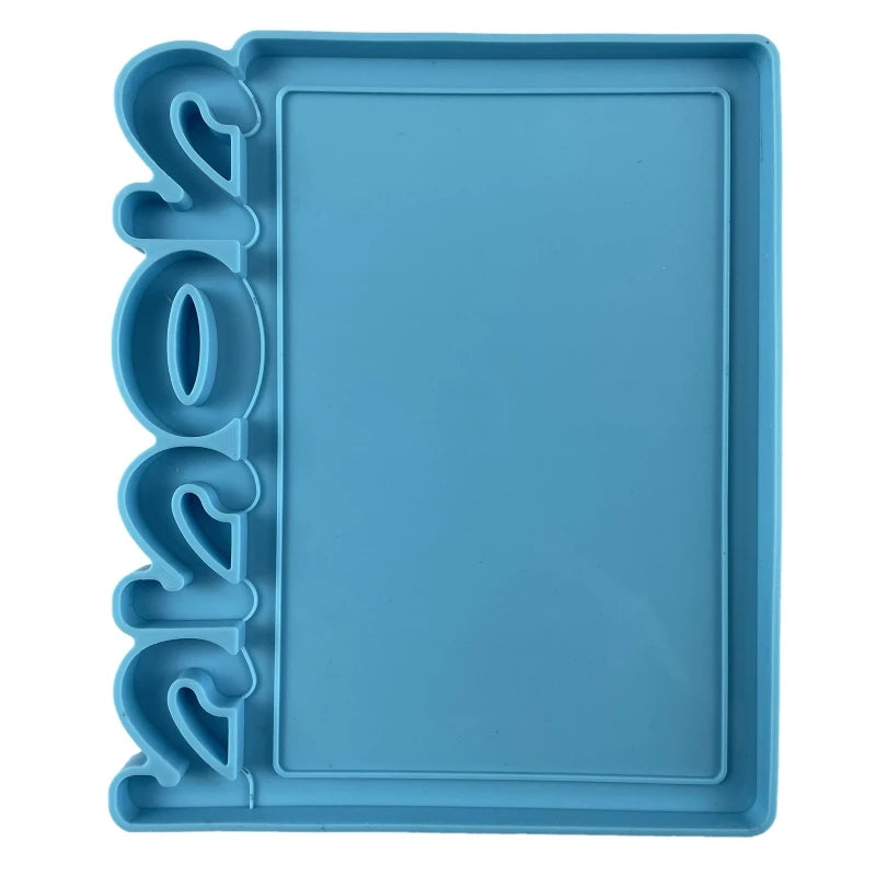 Love Photo Frame UV Epoxy Resin Mold Picture Frame Silicone Mould DIY