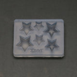3D Carving Star Nail Art Silicone Mold Small Star Charm Resin Casting Mold