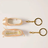 Mini Ballet Shoe Keychain Gift Pointe Shoes Key Ring Pendant
