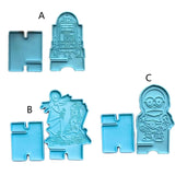 Silicone Resin Mold Phone Holder Epoxy Mould B36D