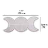 Moon Star Candle Tray Resin Molds Triple Goddess Jewelry Making Tools