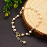 Freshwater Pearl Bracelet for Women, Wedding Jewelry Bangle