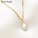 Bohemian Freshwater Pearl Necklace Chocker Collier Femme Women Necklace