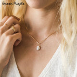 Bohemian Freshwater Pearl Necklace Chocker Collier Femme Women Necklace
