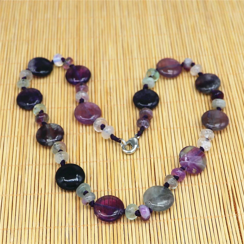 Rose Quartz Power Stone Necklace 30 Bead Necklace