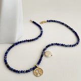 Natural Stone Beads Choker Necklace for Women