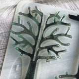 Christmas Tree Earrings Shelf Silicone Mold for Resin - Necklace Display Stand