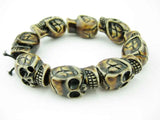 Retro Skull Punk Men's Bracelet Cuff
