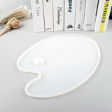 Oval Paint Palette Resin Casting Mold for DIY Art Craft Painting