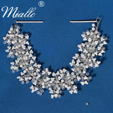 Crystal Pearl Headband for Women Bridal Wedding Hair Party Bride Prom