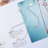Epoxy Whale Fish Bracelet - 925 Sterling Silver