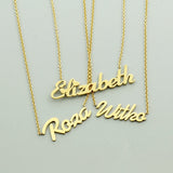 Custom Name Necklace Personalized Initials Charm Letter Necklaces Jewelry Gift