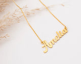 Personalized Name Necklace - Stainless Steel - Tiny Name Necklace