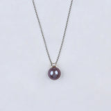 Pink Purple 11-13mm Baroque Pearl Earring Necklace Pendant