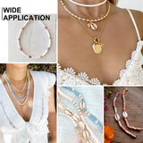 Polymer Clay Cowrie Shell Beads DIY Jewelry Making Kit