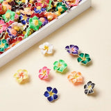 Polymer Clay Plumeria Flower Beads for Jewelry Making - Assorted Sizes