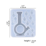 Maple Leaf Bone Silicone Resin Mold DIY Crafts Tool