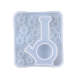 Maple Leaf Bone Silicone Resin Mold DIY Crafts Tool