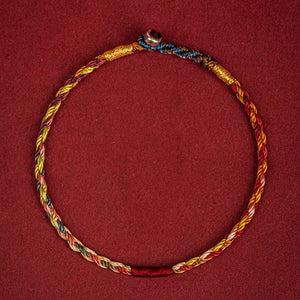 Rainbow String Bracelet for Men Women Lucky Protection Matching Bracelets