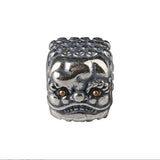 925 Silver Fengshui Pixiu Beads Sterling Silver Lucky Beast Loose Beads