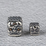 925 Silver Fengshui Pixiu Beads Sterling Silver Lucky Beast Loose Beads
