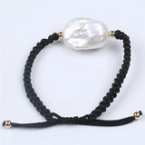 Baroque Pearl Charm Bracelet for Women